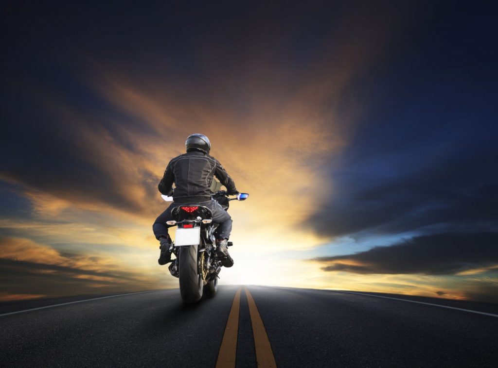 motorcycle on road