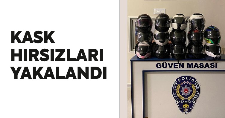 motosiklet kaskı hırsızlığı