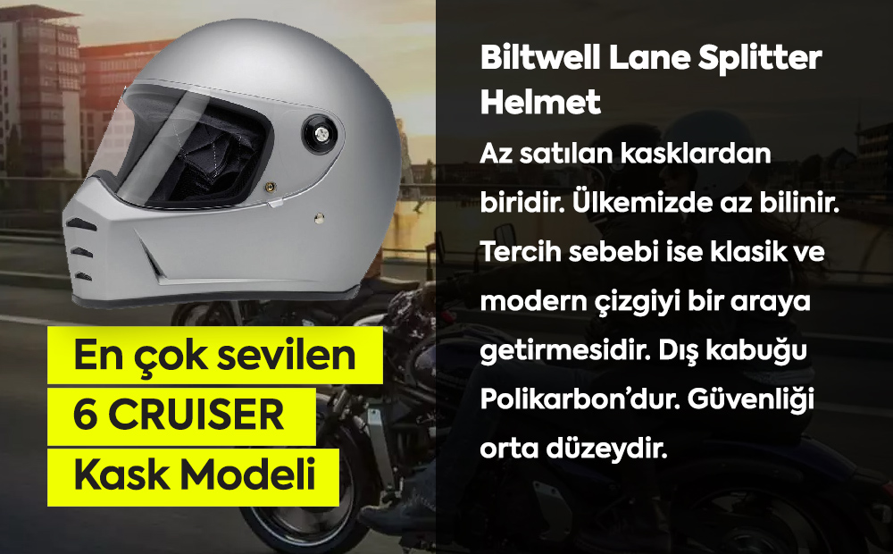 Biltwell Lane Splitter Helmet