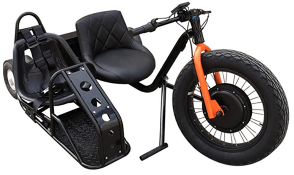 elektrikli drift &uuml;&ccedil; tekerlekli motosiklet