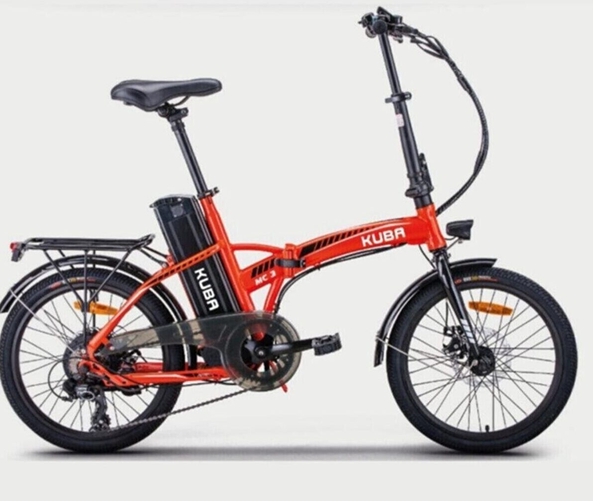Kuba&nbsp;Turuncu Elektrikli Bisiklet Mc3 KUBAMC3T