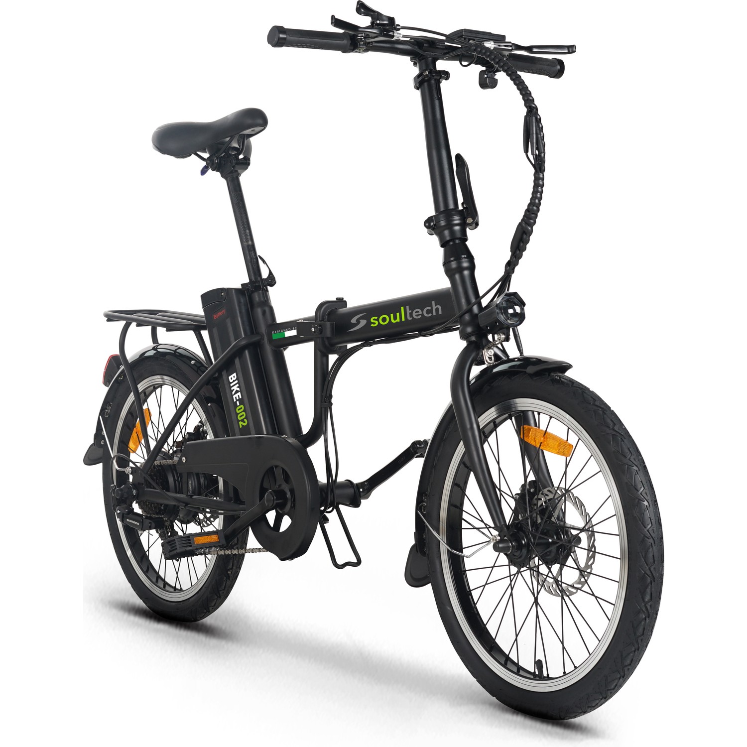 Soultech BIKE-002 Elektrikli Katlanır Bisiklet