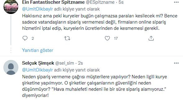 motokurye destek mesajı