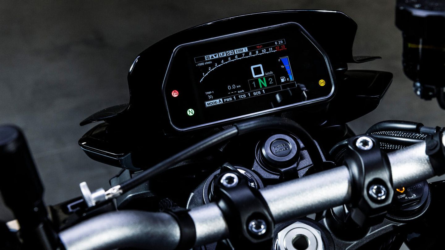 2022 Yamaha MT-10- screen