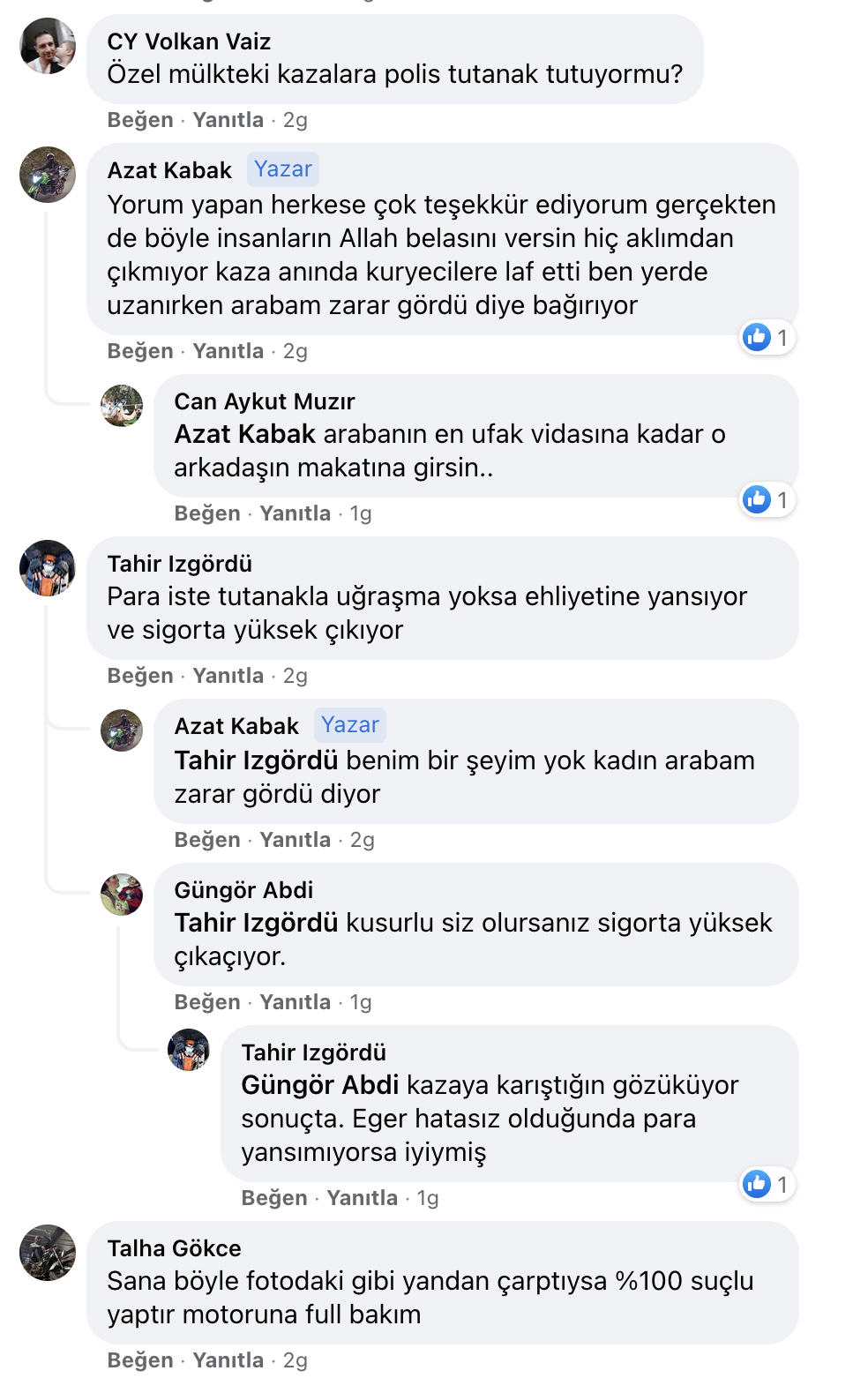 otopark kazası sigortadan para almak