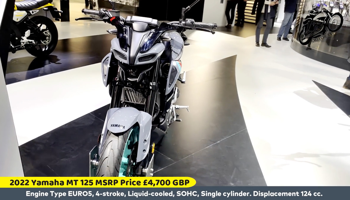 yamaha-mt 125cc, 2022