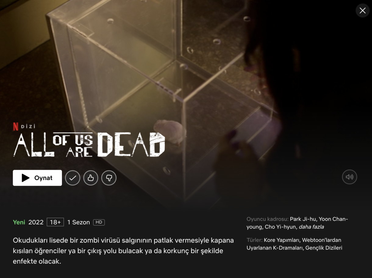 All Of Us Are Dead izle
