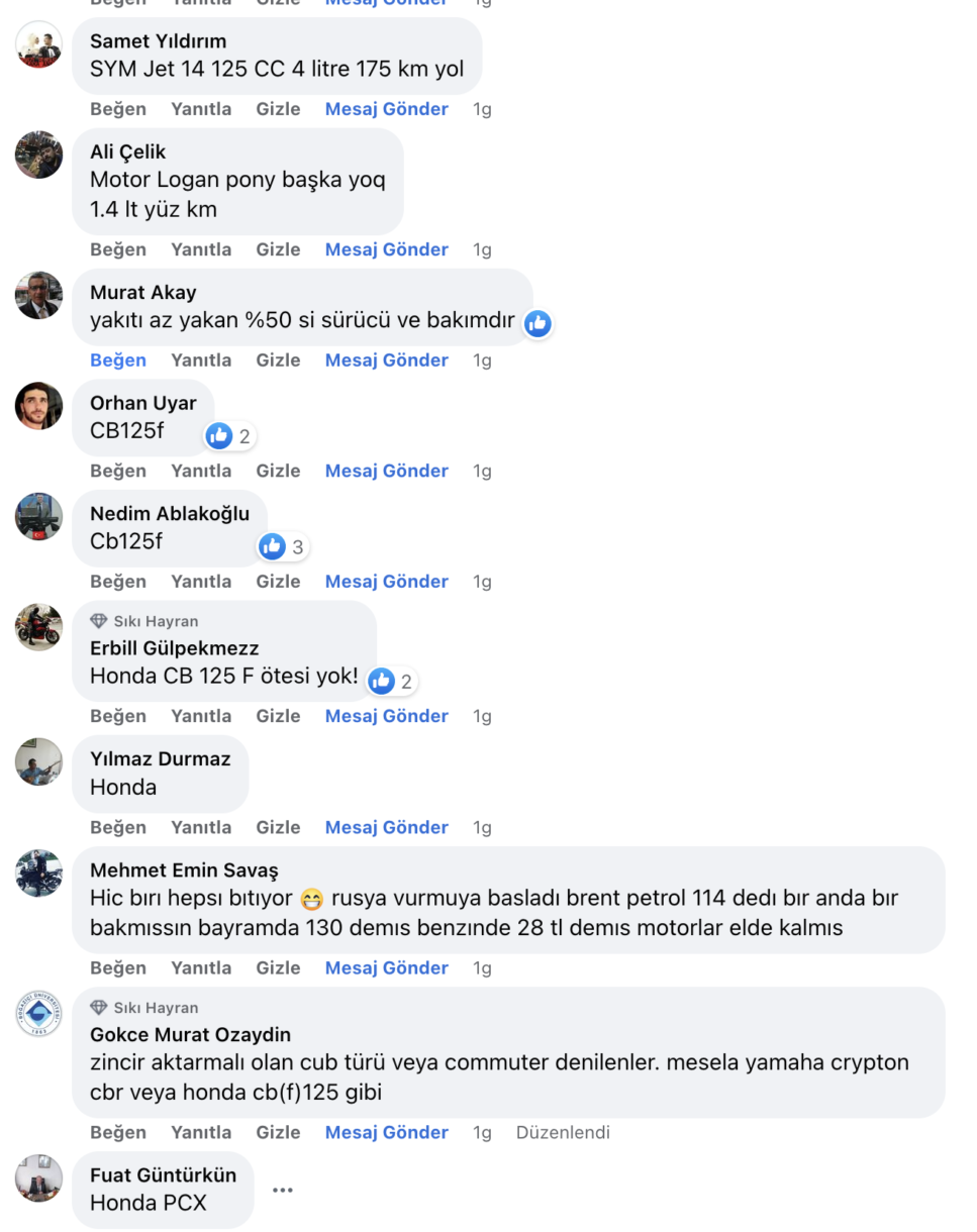 Yakıt Sarfiyatı Az Olan 125 cc Motosikletler Hangileridir?