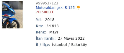 50.000 TL - 80.000 TL B&uuml;t&ccedil;eye g&ouml;re S&uuml;persport Motosikletler
