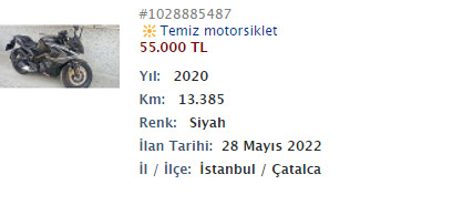 50.000 TL - 80.000 TL B&uuml;t&ccedil;eye g&ouml;re S&uuml;persport Motosikletler