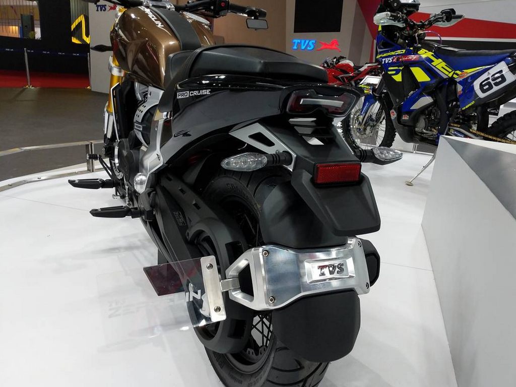 TVS, 2022'de Zeppelin R Power Cruiser'ı Piyasaya S&uuml;r&uuml;yor