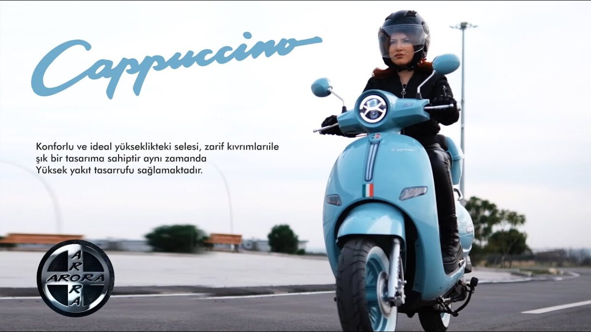Arora Cappuccino AR-50 cc Motosiklet Tanıtımı