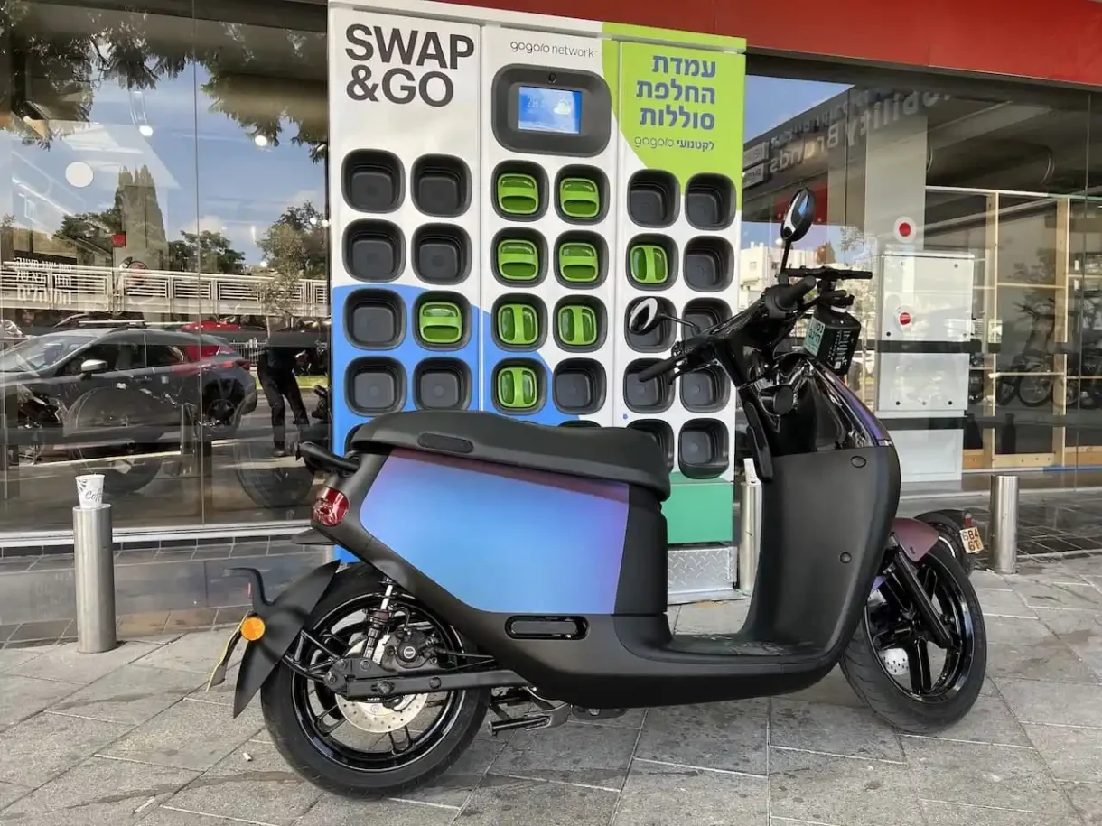 Gogoro, İsrail'de pili değiştirilen elektrikli scooterlarının satışını başlattı