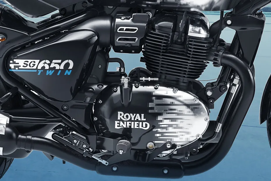 2024 Royal Enfield Shotgun 650, motor