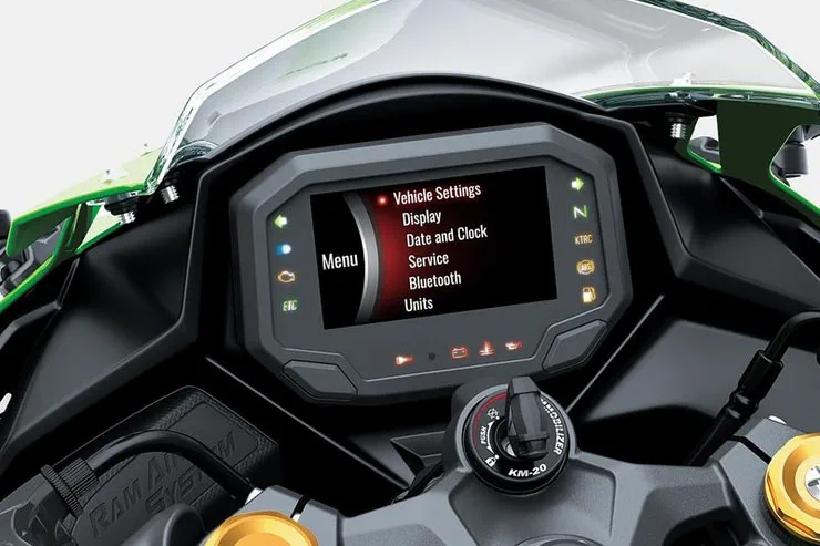 2024 Kawasaki Ninja ZX-4RR Spor, Yol, Yağmur ve S&uuml;r&uuml;c&uuml; tarafından ayarlanabilir