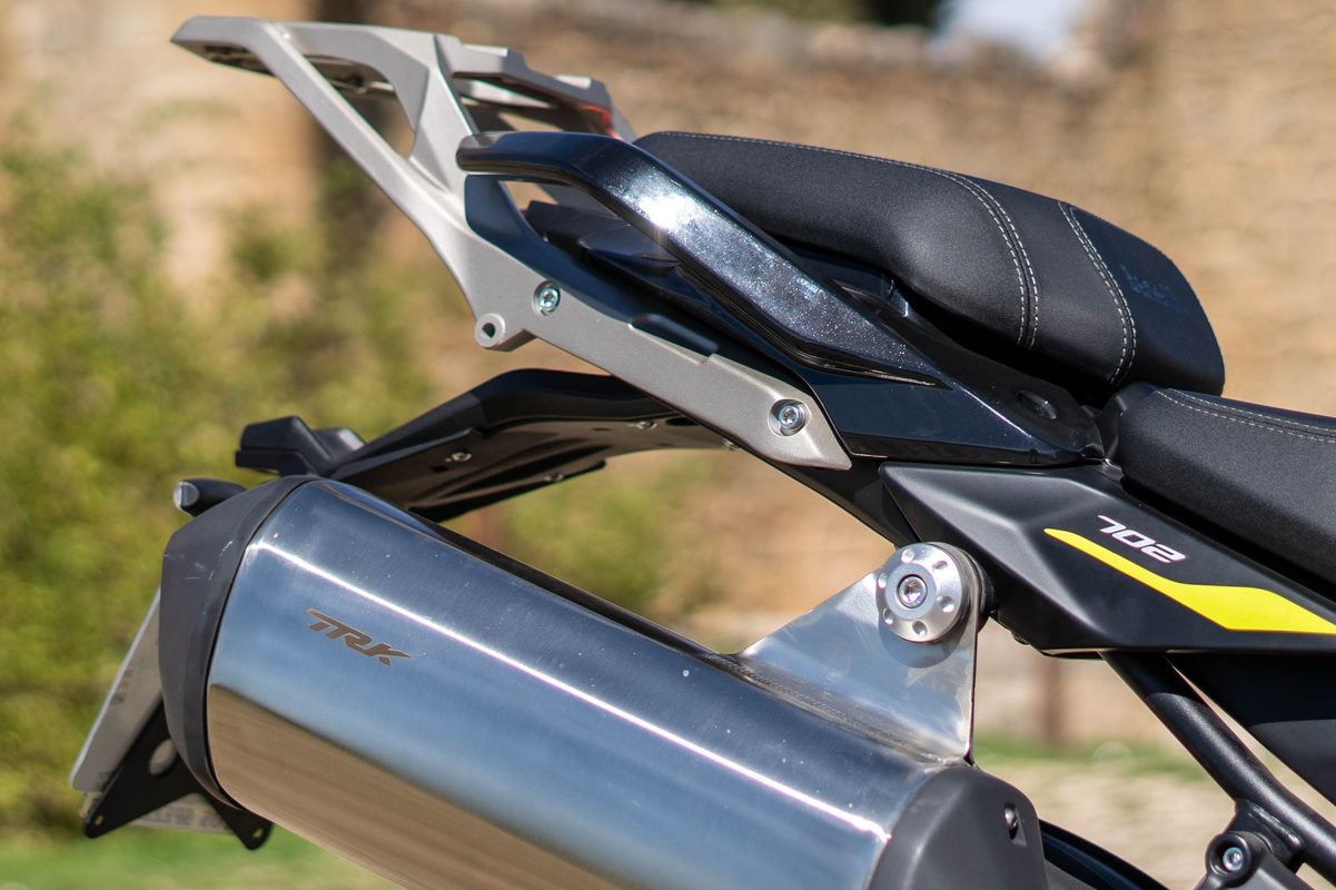 2024 Benelli TRK 702 ve TRK 702 X, Sele ve kuyruk