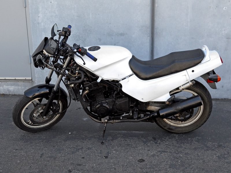 1993 Ninja 500, 60 hp g&uuml;&ccedil; &uuml;retiyordu.