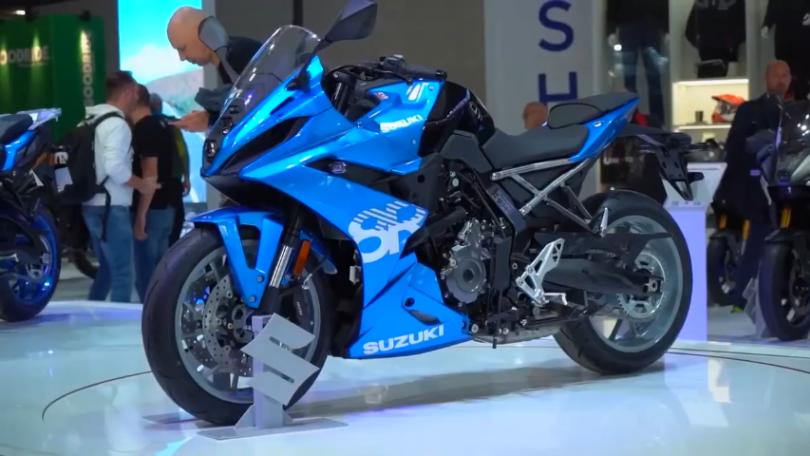 GSX-8R'nin kompakt 776cc paralel ikiz motoru