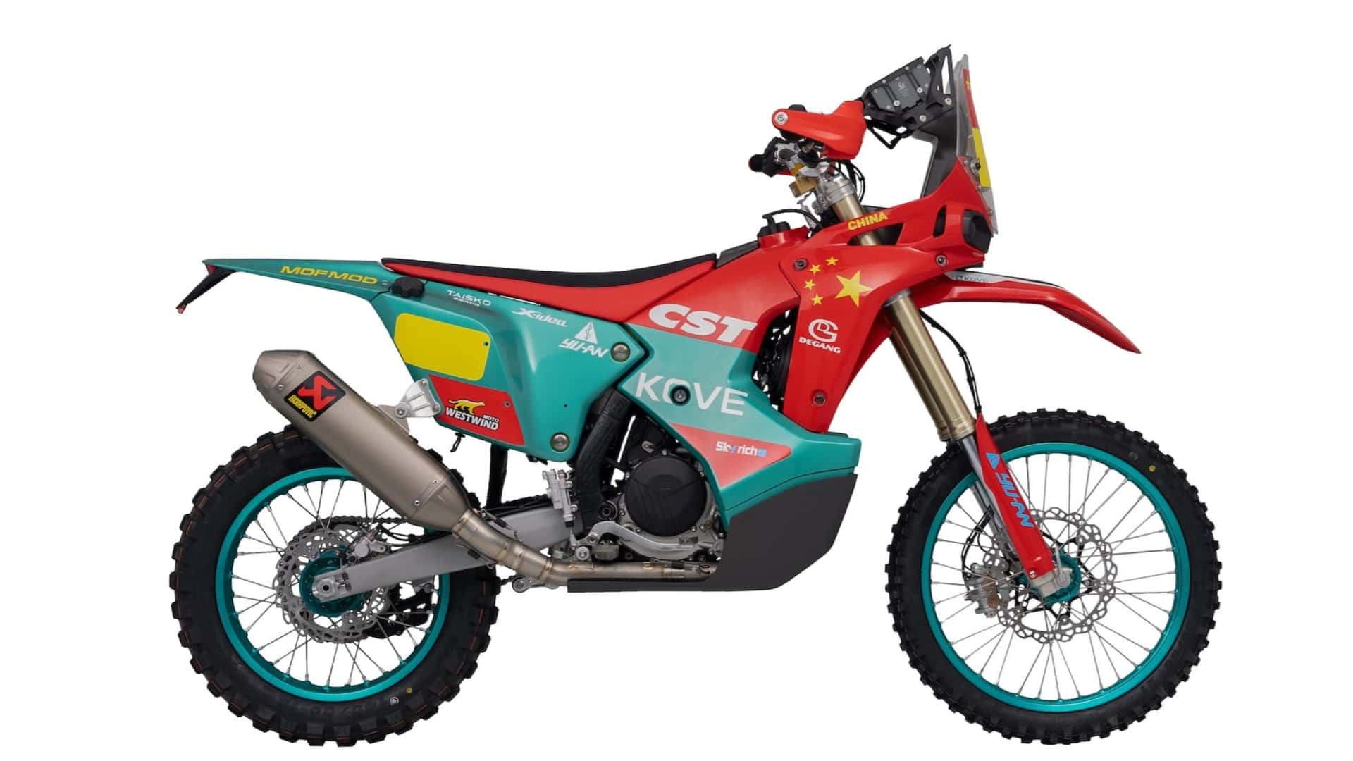 2024 Kove 450 Rally EX, &Uuml;&ccedil; Yakıt Deposuna Sahip