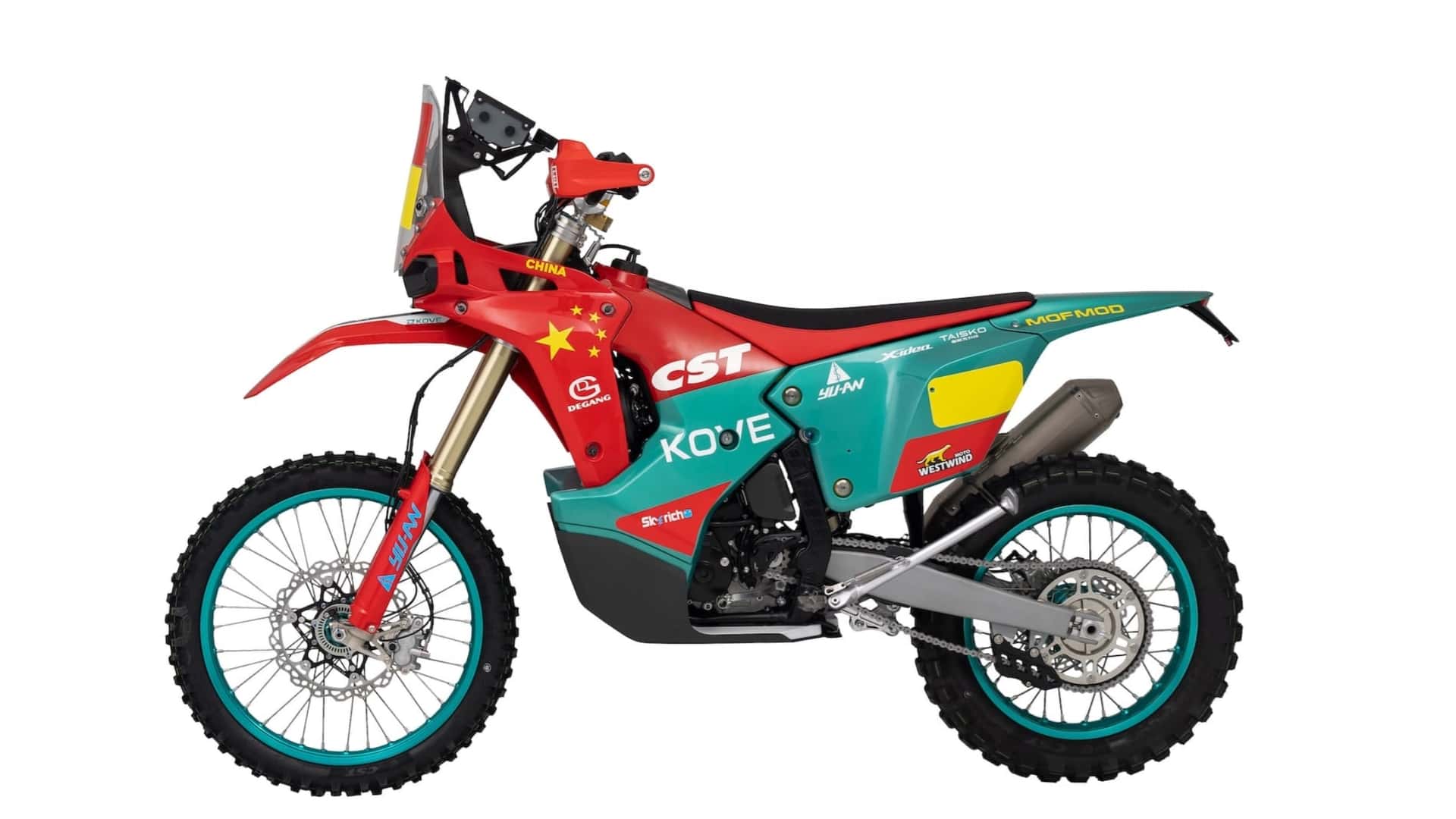 2024 Kove 450 Rally EX, Üç Yakıt Deposuna Sahip