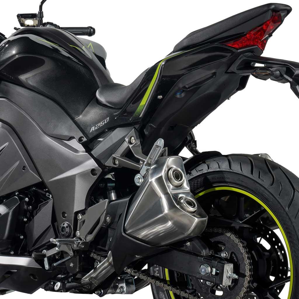 2023 RSK A250, egzoz ve arka
