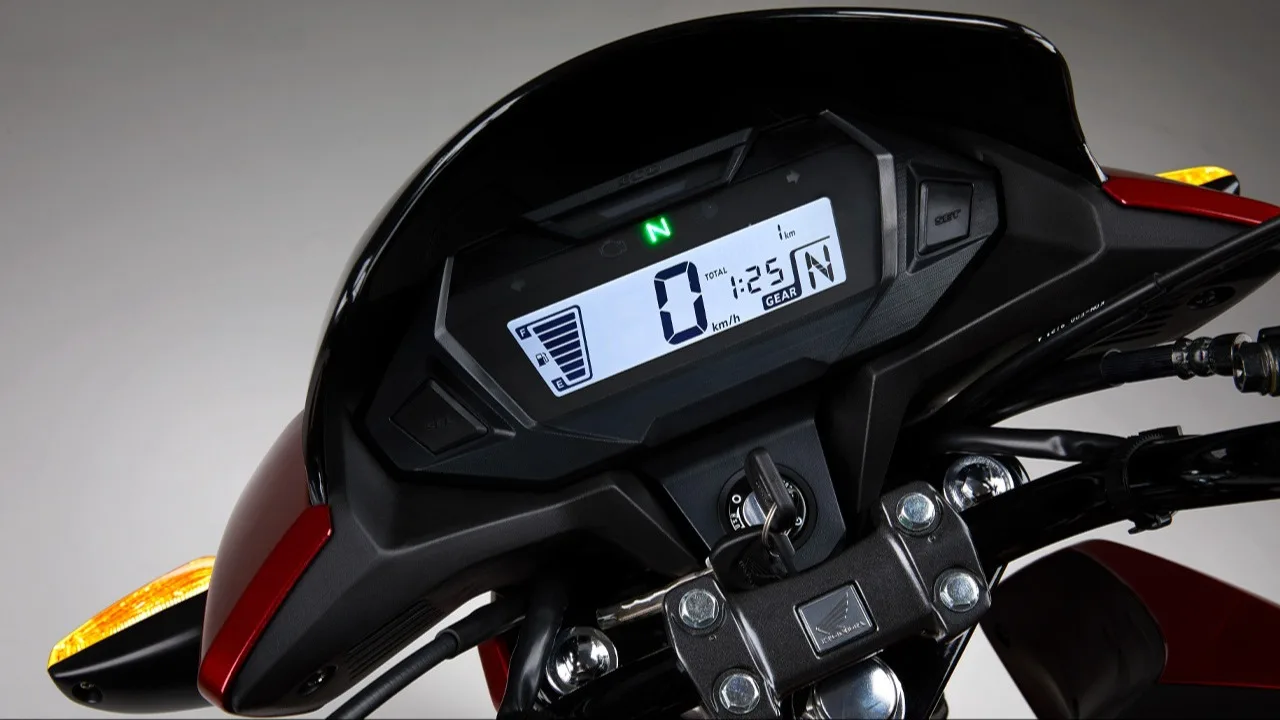 Honda CB125F ekran, dijita panel