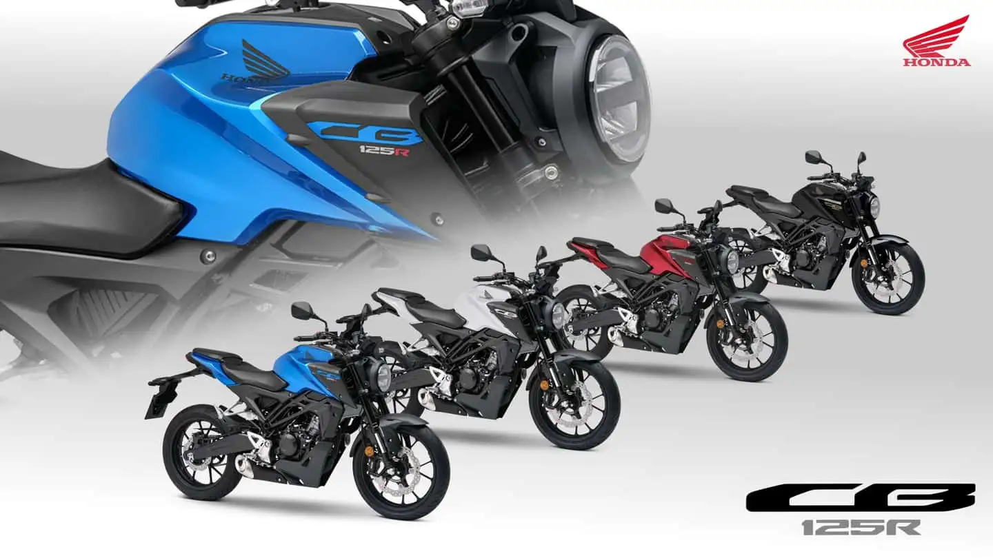 2024 Honda CB125R Dört Yeni Renkle Geliyor