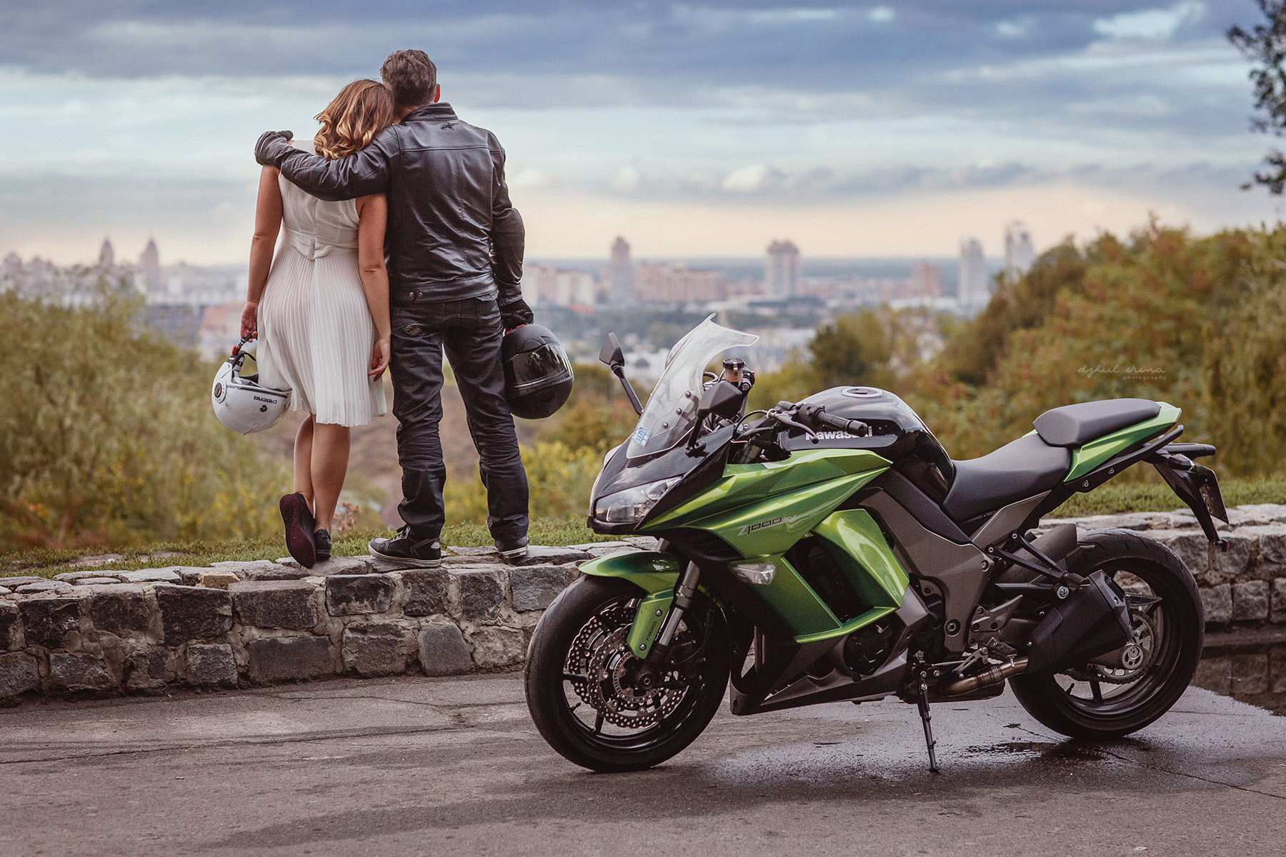 Biker Couple