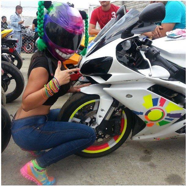 motorcycle girl 18