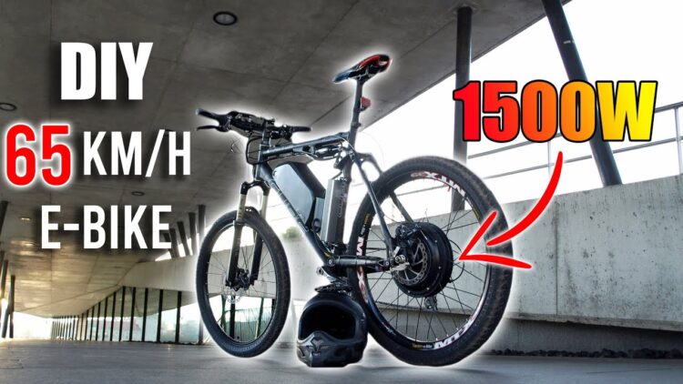 diy electric bike 65km