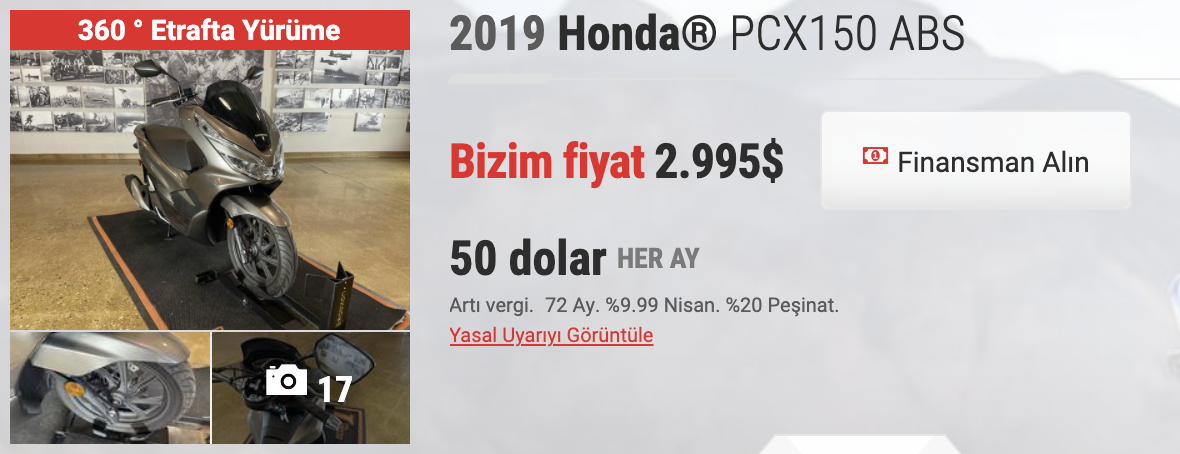 Honda PCX 150 ABS