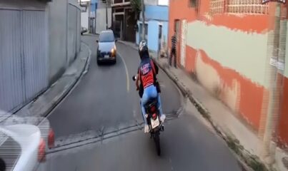 brasil-motorbike police catch