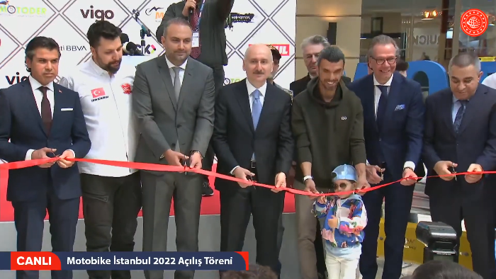 Motobike İstanbul 2022 Açılış Töreni | CNR Expo, İstanbul