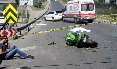 What are the 10 accident situations that can be encountered while riding a motorcycle?
