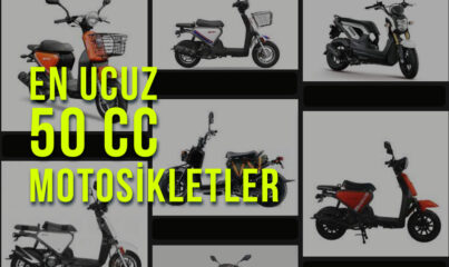 En Ucuz 50 cc Motosikletler