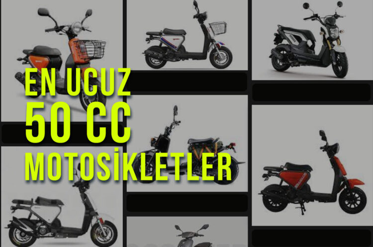En Ucuz 50 cc Motosikletler