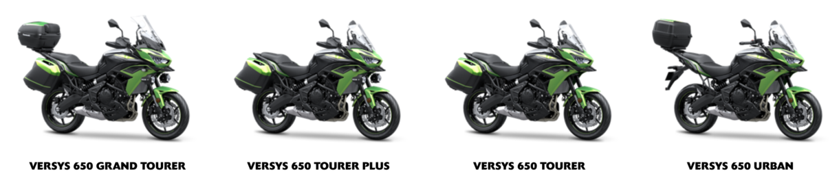 2022 Kawasaki Versys 650 versiyonları