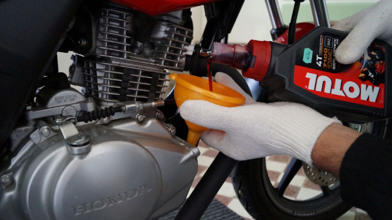 How often motorcycle oil change