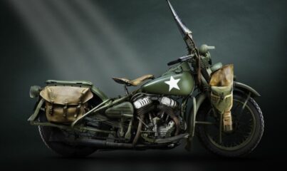 World War II Motorcycle - 1942 Harley Davidson WLA