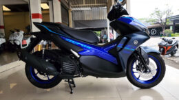 New 2022 Yamaha Aerox 155 ABS Version Icon Blue
