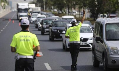 404 sürücüye 330 bin 791 lira trafik cezası