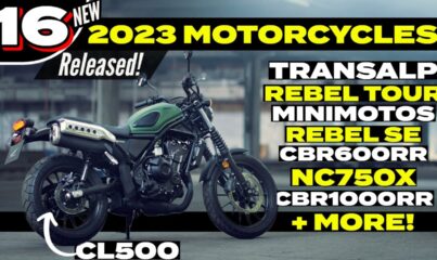 NEW 2023 Motorcycles & Scooters Announced