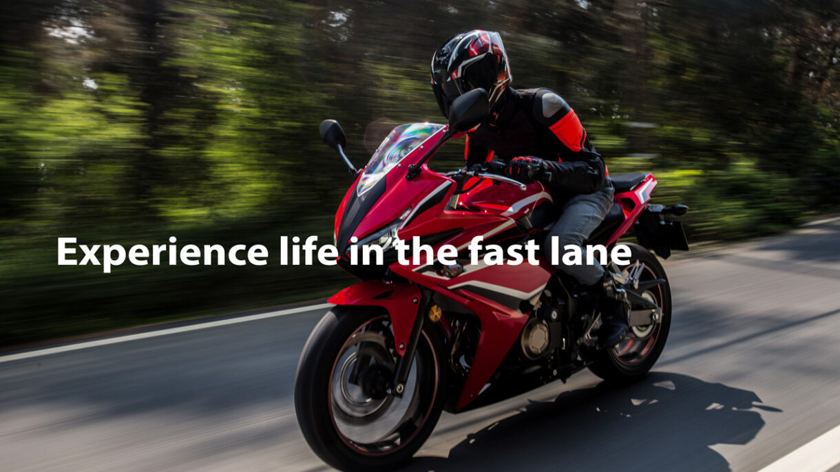 Experience life in the fast lane