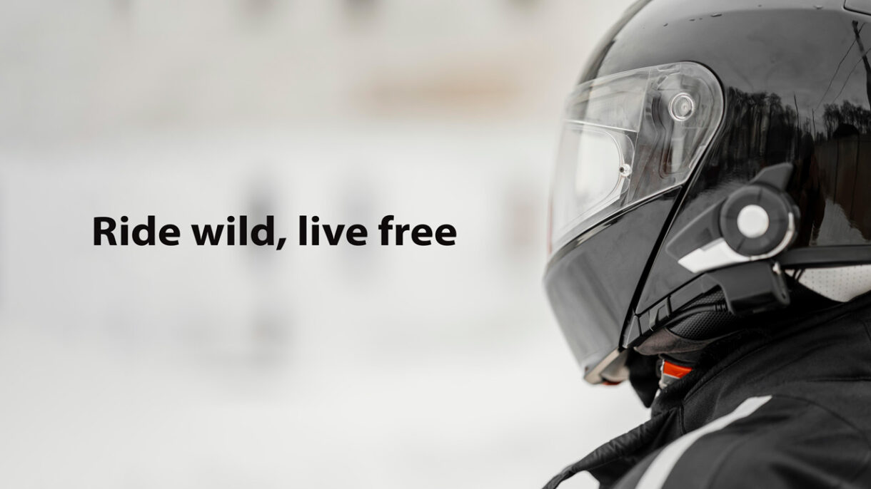 Ride wild live free
