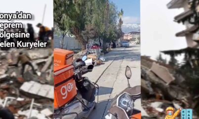 Konya'dan Deprem Bölgesine Gelen Kuryeler