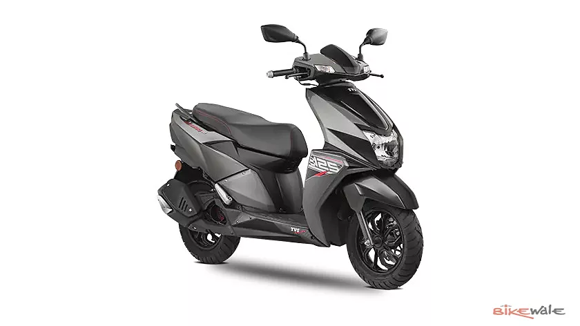 tvs select model metallic grey