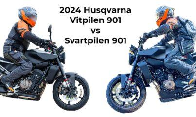 2024 Husqvarna Vitpilen 901 Vs Svartpilen 901